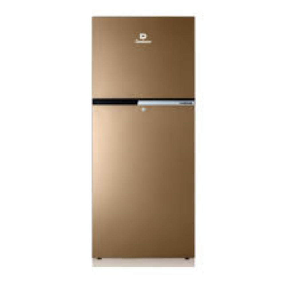 Dawlance 9160 LF Chrome FH Hairline Refrigerator - Elegant & Efficient