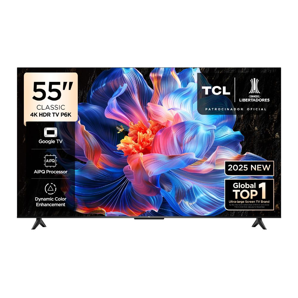 TCL 55″ 55P6K SMART TV 4K ULTRA HD (2026)