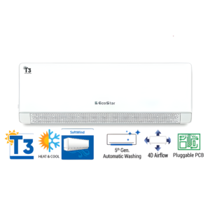 Ecostar ES-12NV02WT3 1 Ton T3 Inverter Split AC